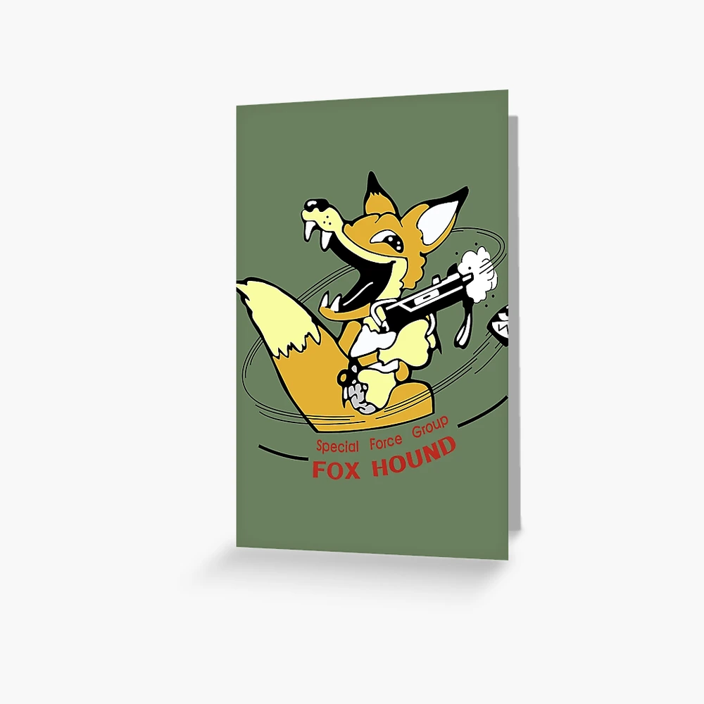 その他 L GEAR SOLID Trading Card #042 FOX HUF x Metal Gear Solid Gray Fox Sticker | Zumiez