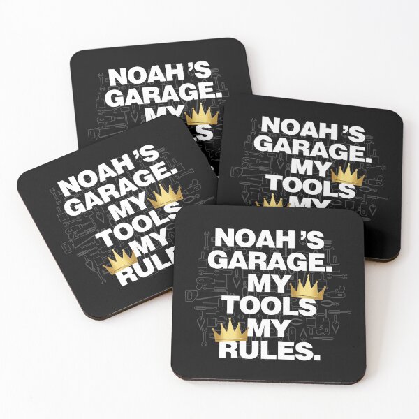 Item preview, Noah Garage My Tools, My Rules designed and sold by HelloFromAja.