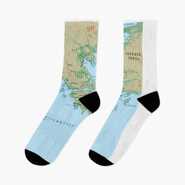 Item preview, Greece Map designed and sold by AsKartongs.