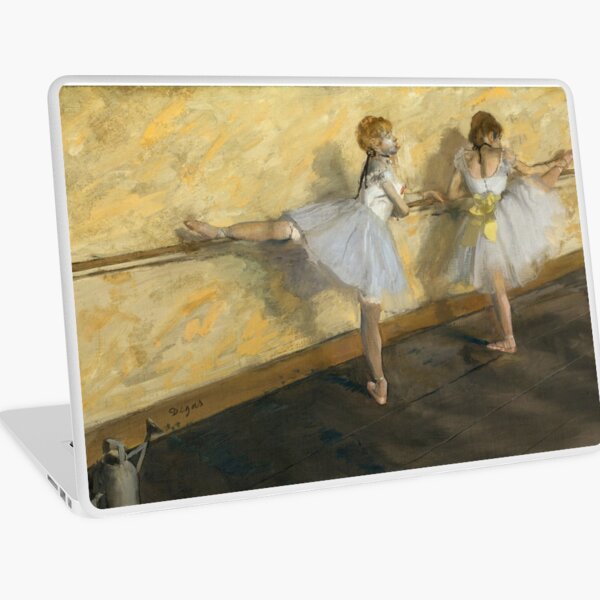 Edgar Degas - Dancers Practicing At The Barre 1877 Laptop Skin