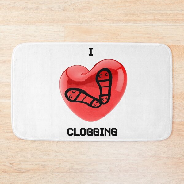 Item preview, I Heart Clog designed and sold by Square Dancing Gifts & Merchandise.