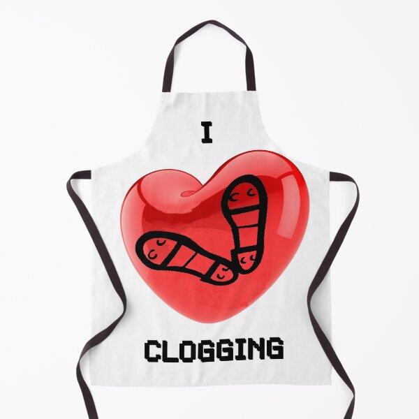 Item preview, I Heart Clog designed and sold by Square Dancing Gifts & Merchandise.