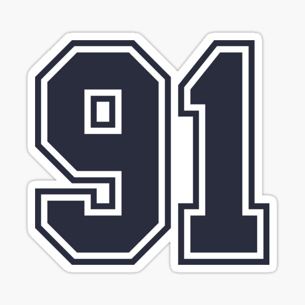 91 Sports Number Ninety-One