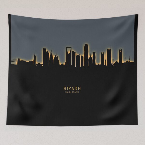 Item preview, Riyadh Saudi Arabia Skyline designed and sold by ArtPrints.