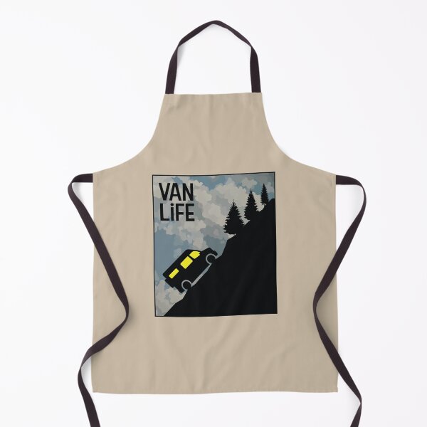 Item preview, Van Parked on a Hill - Van Life designed and sold by pixelinga.