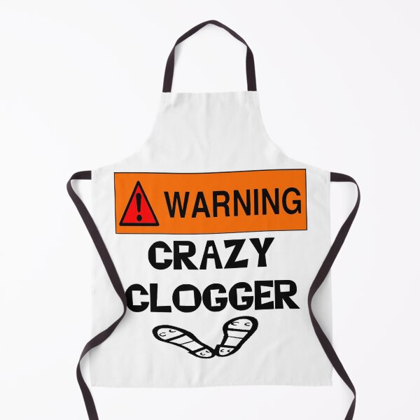 Item preview, Crazy Clogger BLK designed and sold by Square Dancing Gifts & Merchandise.