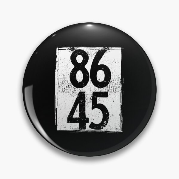 Item preview, Basic 86 45 Anti Trump Impeach - Gift Political designed and sold by DiogoCalheiros.