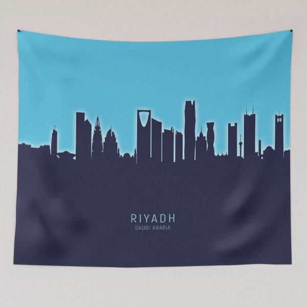 Item preview, Riyadh Saudi Arabia Skyline designed and sold by ArtPrints.