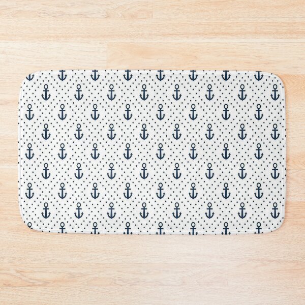 Item preview, Navy Anchor Print, designed and sold by thelastelement.