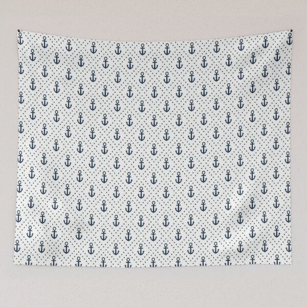 Item preview, Navy Anchor Print, designed and sold by thelastelement.