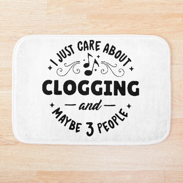 Artikelvorschau, CLOG CARE BLK entworfen und verkauft von Square Dancing Gifts & Merchandise.