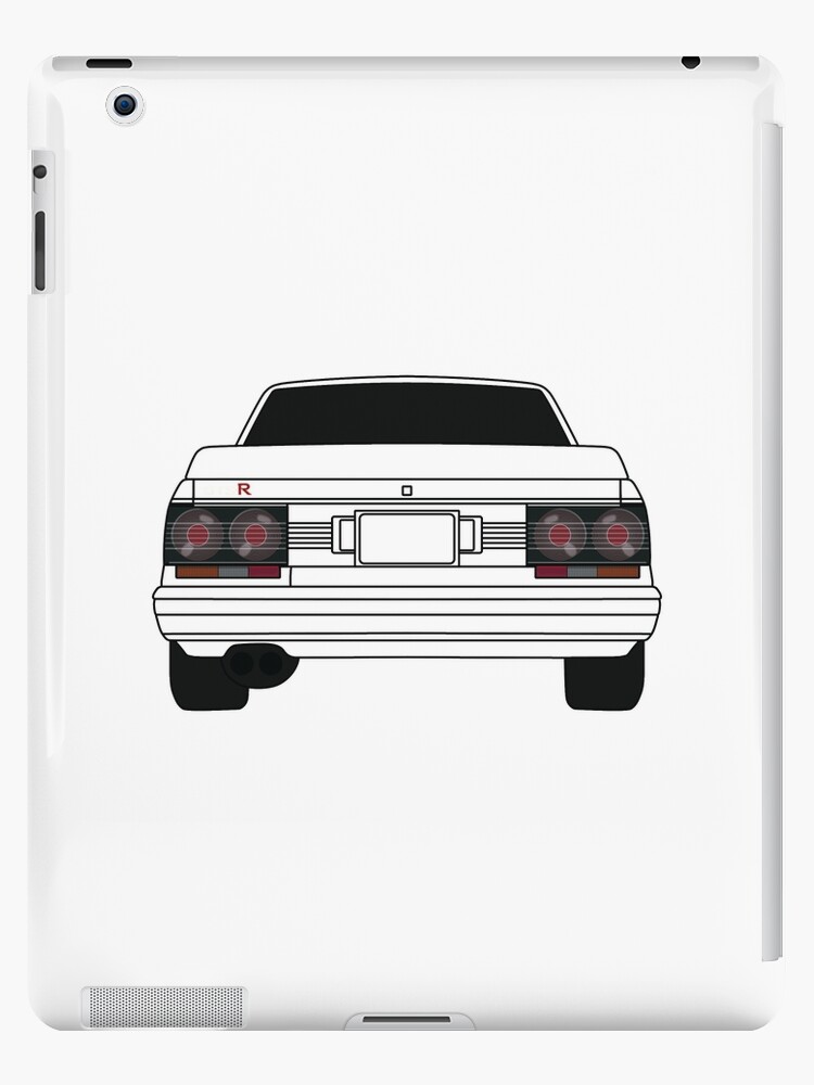 Nissan Skyline R31 Gts R Black Ipad Case Skin By Automotiveart Redbubble