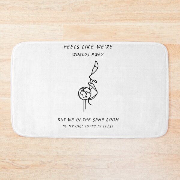 Item preview, Feels Like We're Worlds Away Black designed and sold by Odar.
