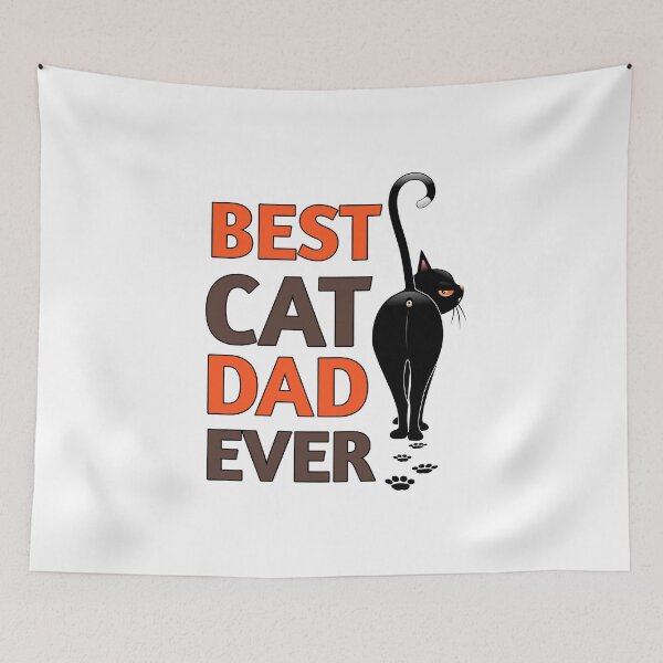 Item preview, Best cat dad ever designed and sold by TopDesignArt.