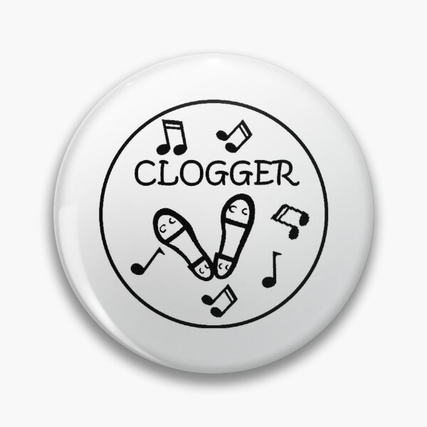 Item preview, Clogger 1 BLK designed and sold by Square Dancing Gifts & Merchandise.