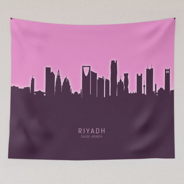 Item preview, Riyadh Saudi Arabia Skyline designed and sold by ArtPrints.