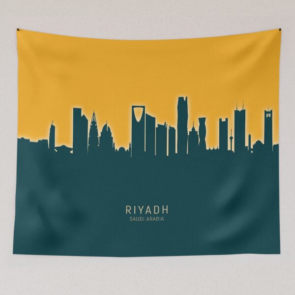 Item preview, Riyadh Saudi Arabia Skyline designed and sold by ArtPrints.
