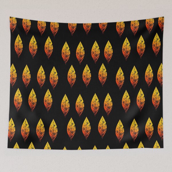 Item preview, Colourful leaf pattern designed and sold by Giree07.