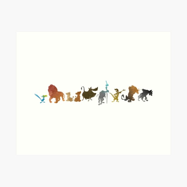 Item preview, Characters Inspired Silhouette designed and sold by ShadowsInspired.