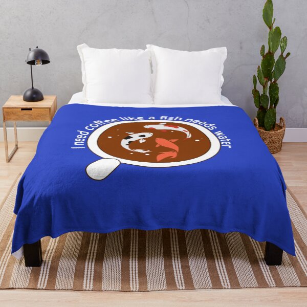 Item preview, I Need Coffee Like a Fish Needs Water designed and sold by JB-Design94.