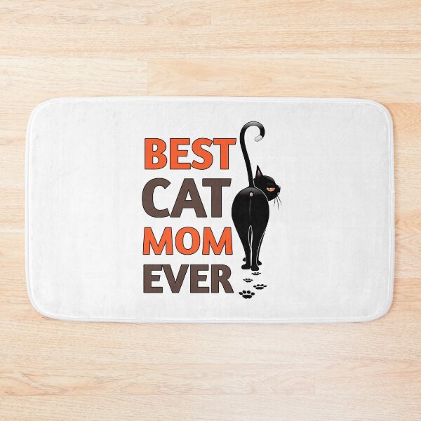 Item preview, Best cat mom ever designed and sold by TopDesignArt.