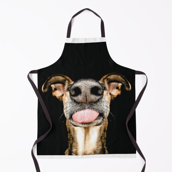Item preview, Stupid Dog Showing nose closeup and Tongue and Teeth fit your face and nose designed and sold by Dolphin Graphic.