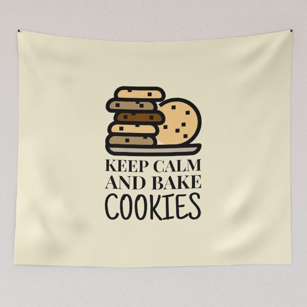 Item preview, Keep Calm And Bake Cookies Plateful designed and sold by quoteology.