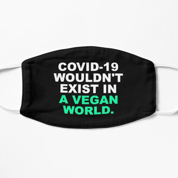 Covid-19 Vegan Face Mask, Vegan World Mask Mask