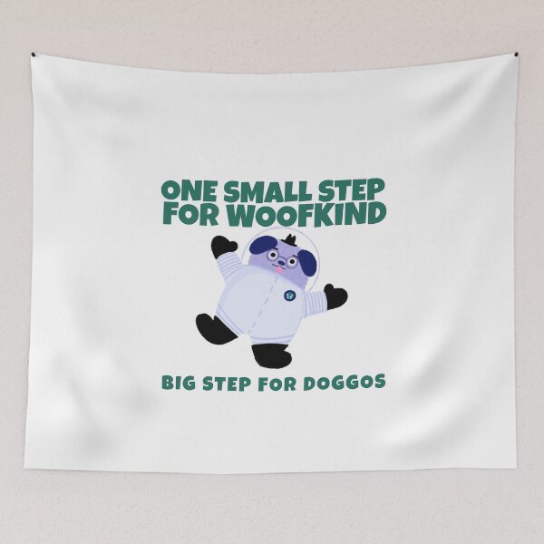 Item preview, Dog astronaut - Woof designed and sold by Beyond Words.