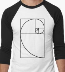 Golden Ratio - Transparent Men's Baseball ¾ T-Shirt