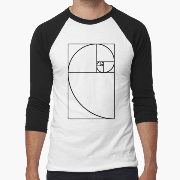 Golden Ratio - Transparent Baseball ¾ Sleeve T-Shirt