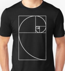 Golden Ratio - White Unisex T-Shirt
