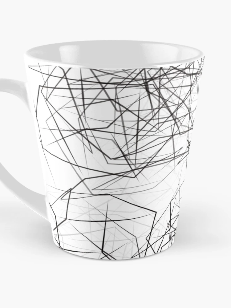 Thumbnail 3 of 4, Coffee Mug, Polygon Abstract Pattern designed and sold by Adam Regester.