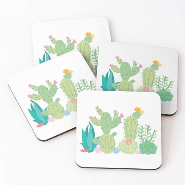 Item preview, summer cool pastel cactus collection 3 designed and sold by rangrafx.