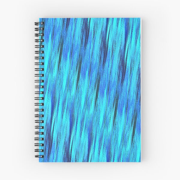Item preview, Streaming Blue Metal designed and sold by Sybille-Yates.