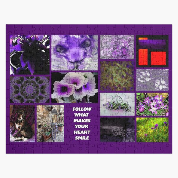 All Things Purple Jigsaw Puzzle