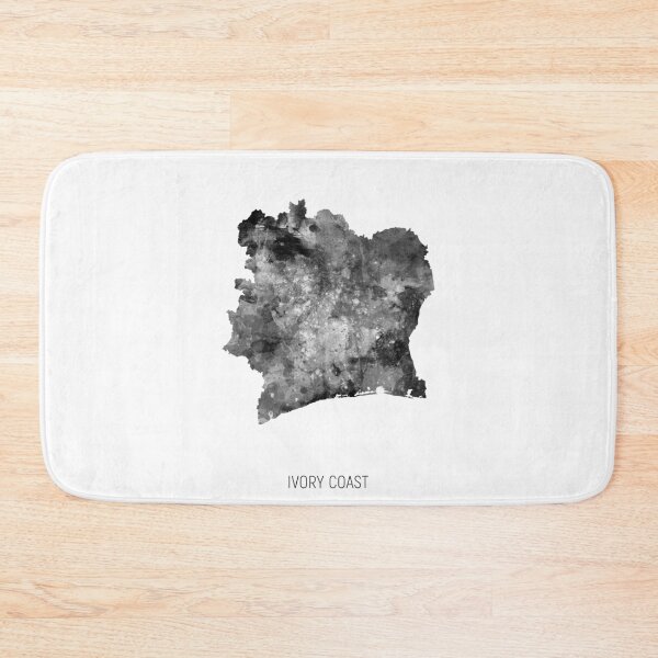 Item preview, Ivory Coast Watercolor Map designed and sold by ArtPrints.