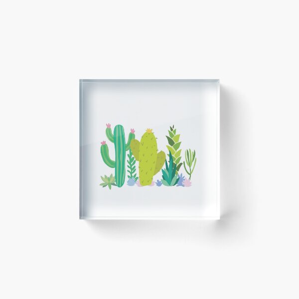 Item preview, summer cool pastel cactus collection 4 designed and sold by rangrafx.