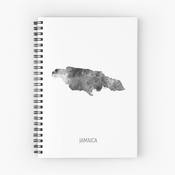 Artikelvorschau, Jamaica Watercolor Map entworfen und verkauft von ArtPrints.