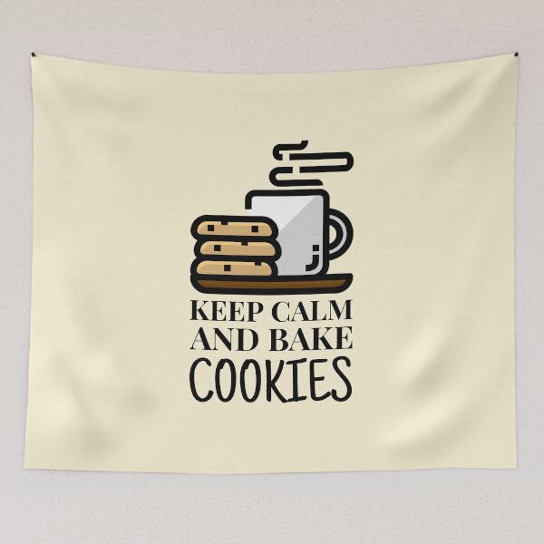 Item preview, Keep Calm And Bake Cookies Warm Milk designed and sold by quoteology.