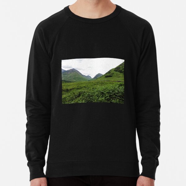 Glencoe Valley - Scottish Highlands Lightweight Sweatshirt