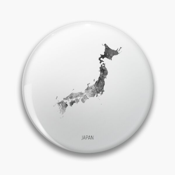 Item preview, Japan Watercolor Map designed and sold by ArtPrints.