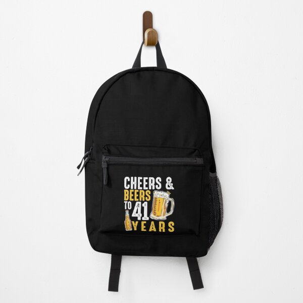 Item preview, 41st Birthday Gifts Drinking Shirt for Men or Women - Cheers and Beers designed and sold by Orange Pieces.
