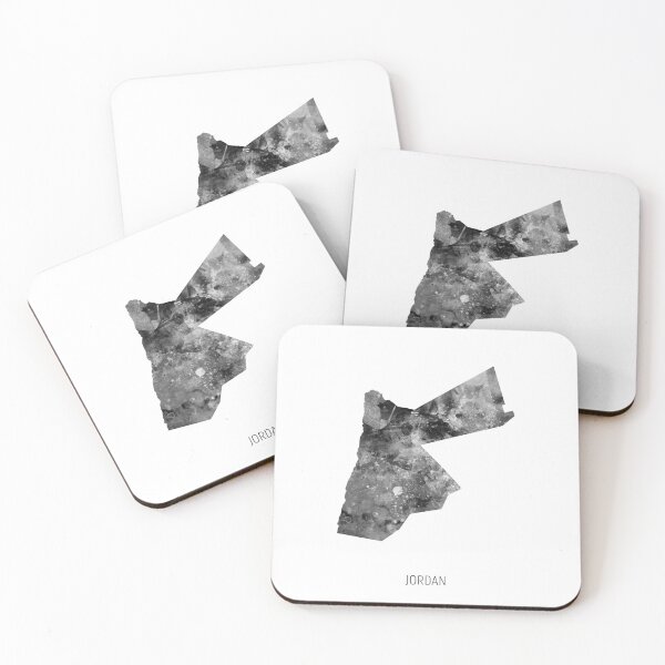 Item preview, Jordan Watercolor Map designed and sold by ArtPrints.