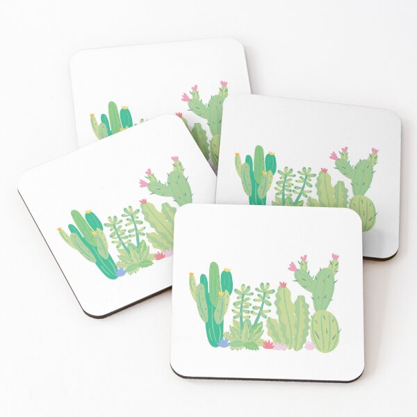 Item preview, summer cool pastel cactus collection 6 designed and sold by rangrafx.