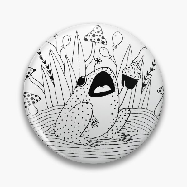 Item preview, Cupcake Birthday Frog designed and sold by demiistonerr.