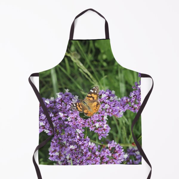 Item preview, The Painted Lady Butterfly on Sea Lavender designed and sold by Wendy Skala.