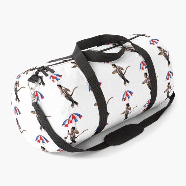 "Maurice the Magnificent, the Miming Monkey" Duffle Bag by AuntieBetty