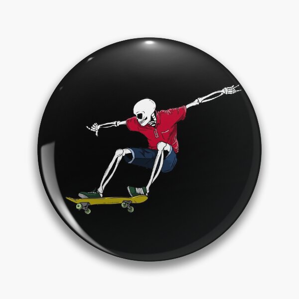 Item preview, Cool Skeleton on Skateboard Gift for Skater & Skating Lovers designed and sold by elnino8.