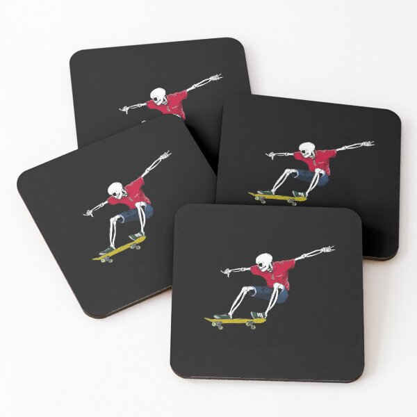 Item preview, Cool Skeleton on Skateboard Gift for Skater & Skating Lovers designed and sold by elnino8.